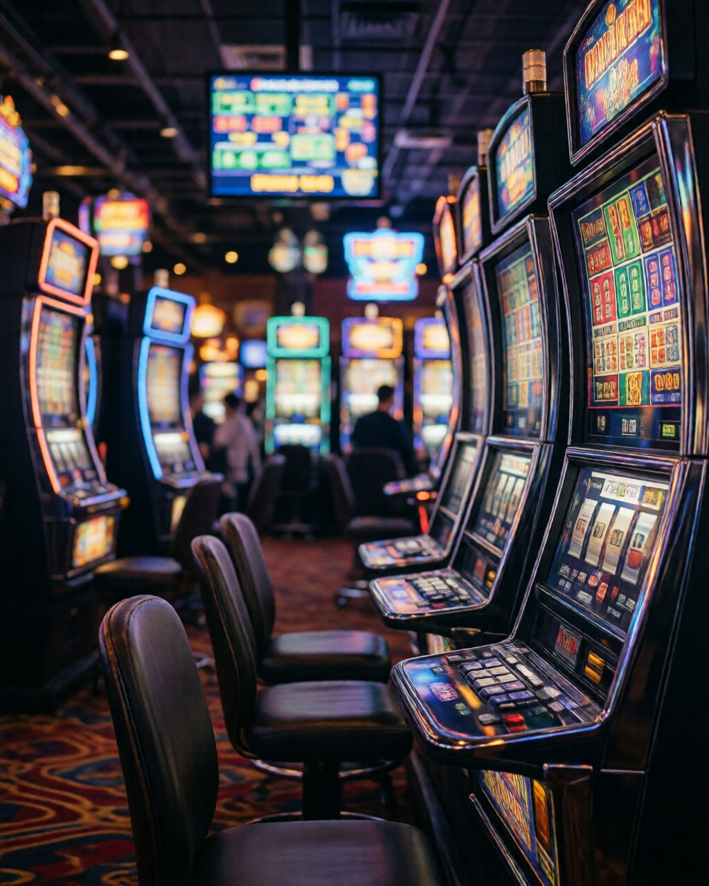 Casino slots ambiance — 戰神攻略誌