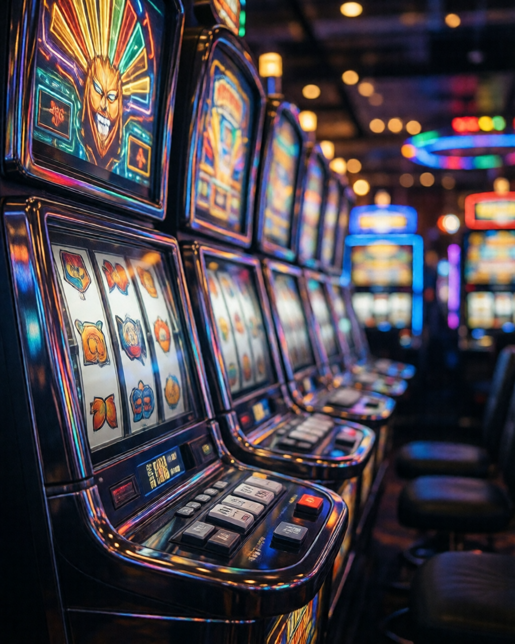 Casino slots ambiance — 娛樂城電玩誌