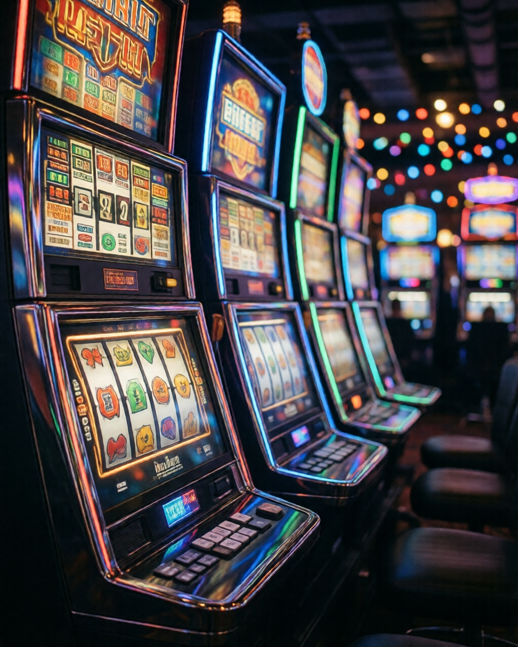 Casino slots ambiance — 老虎機情報誌