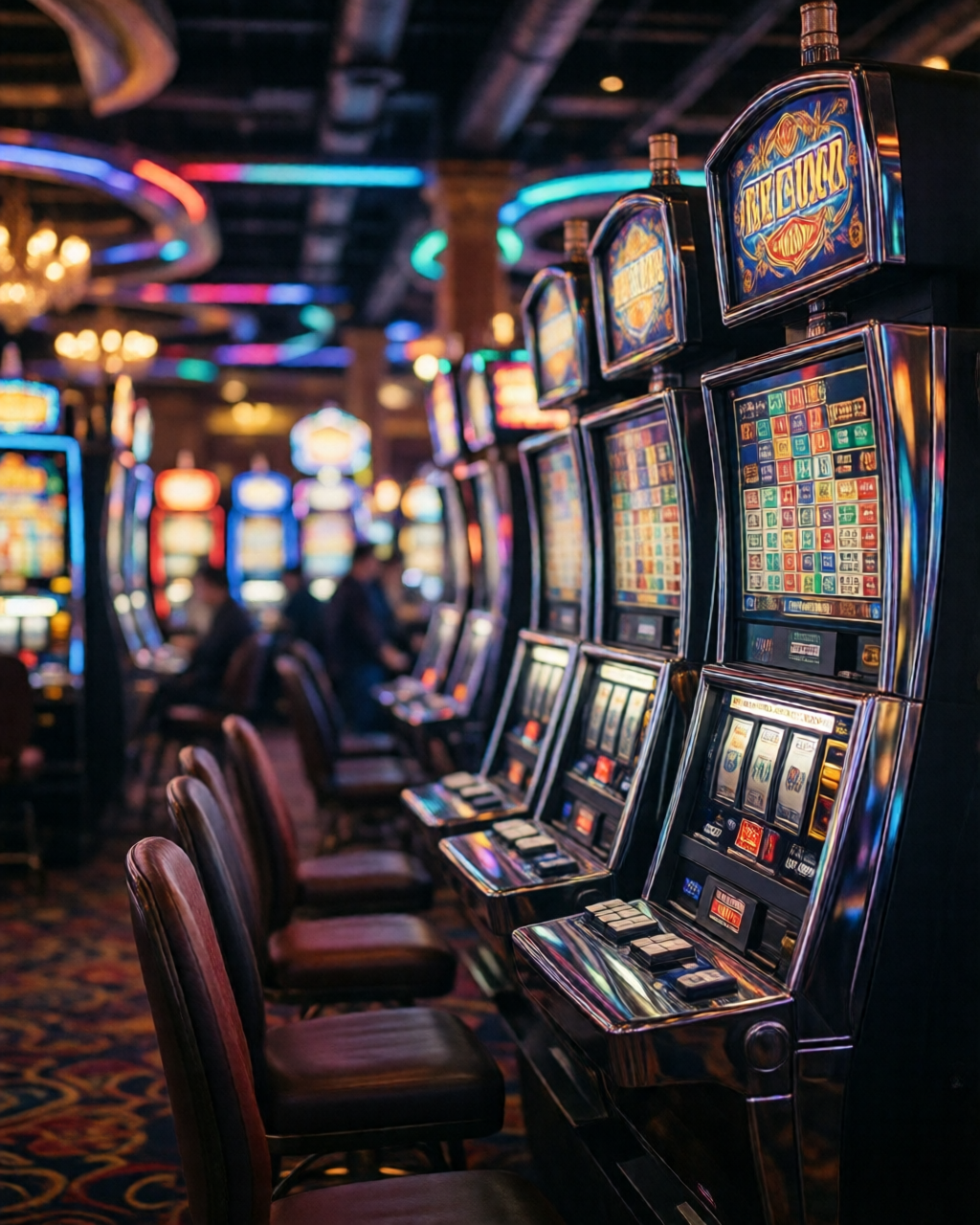 Casino slots ambiance — 戰神攻略誌